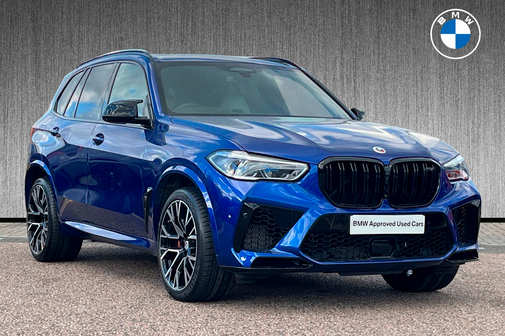 Compare BMW X5 M X5 M Competition YE23XHB Blue