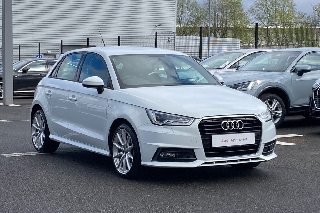 Audi A1 S Line 1.4 Tfsi 125 Ps 6-Speed White #1