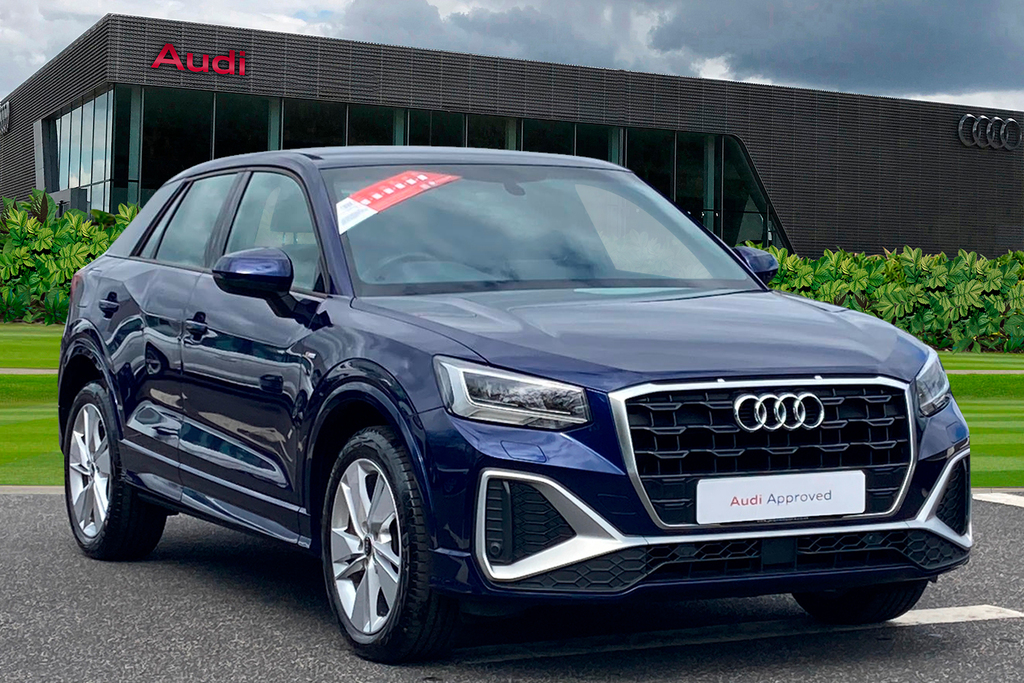 Compare Audi Q2 S Line 30 Tfsi 110 Ps 6-Speed MM21CWU Blue