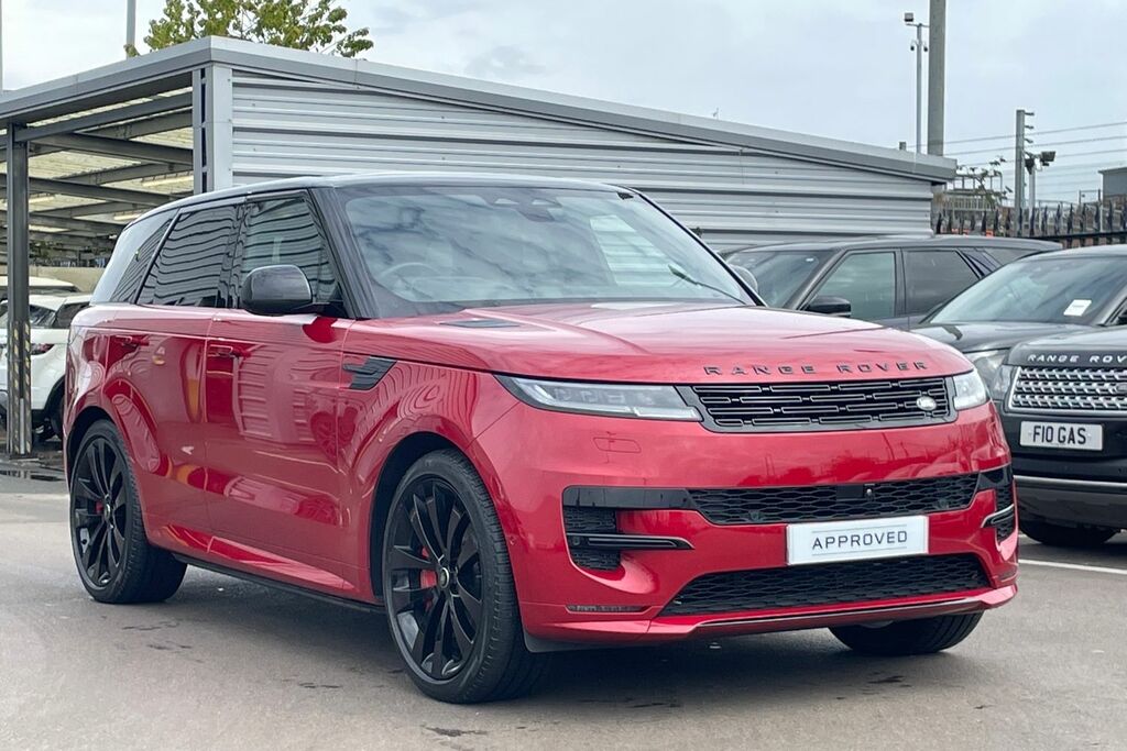 Compare Land Rover Range Rover Sport Range Rover Sport First Edition Phev BD72PFF Red