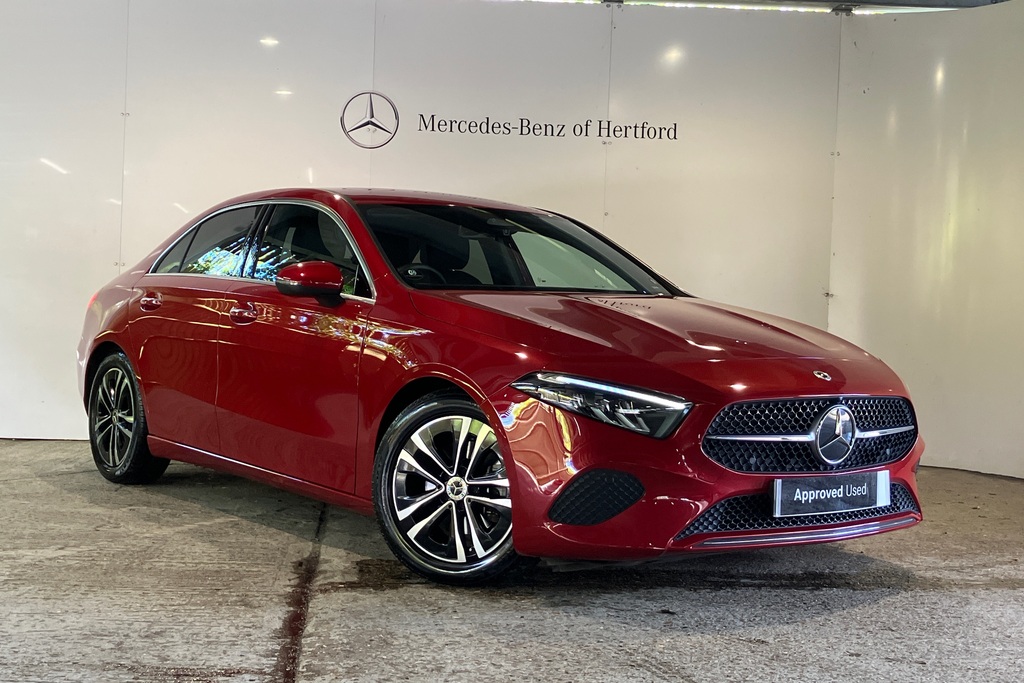 Compare Mercedes-Benz A Class A 200 Sport Executive Saloon KJ23WPX Red
