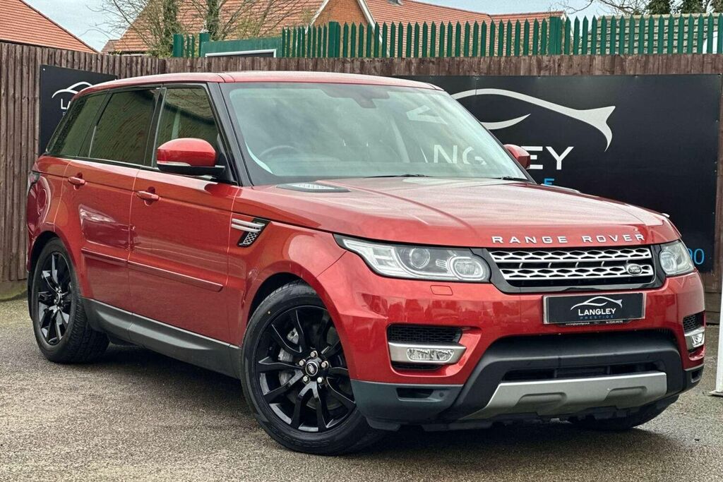 Compare Land Rover Range Rover Sport 4X4 3.0 Sd V6 Hse 4Wd Euro 5 Ss 2014 CP63ELV Red