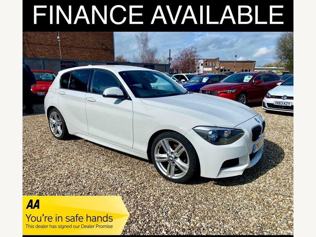 Compare BMW 1 Series M Sport FY63FVB White