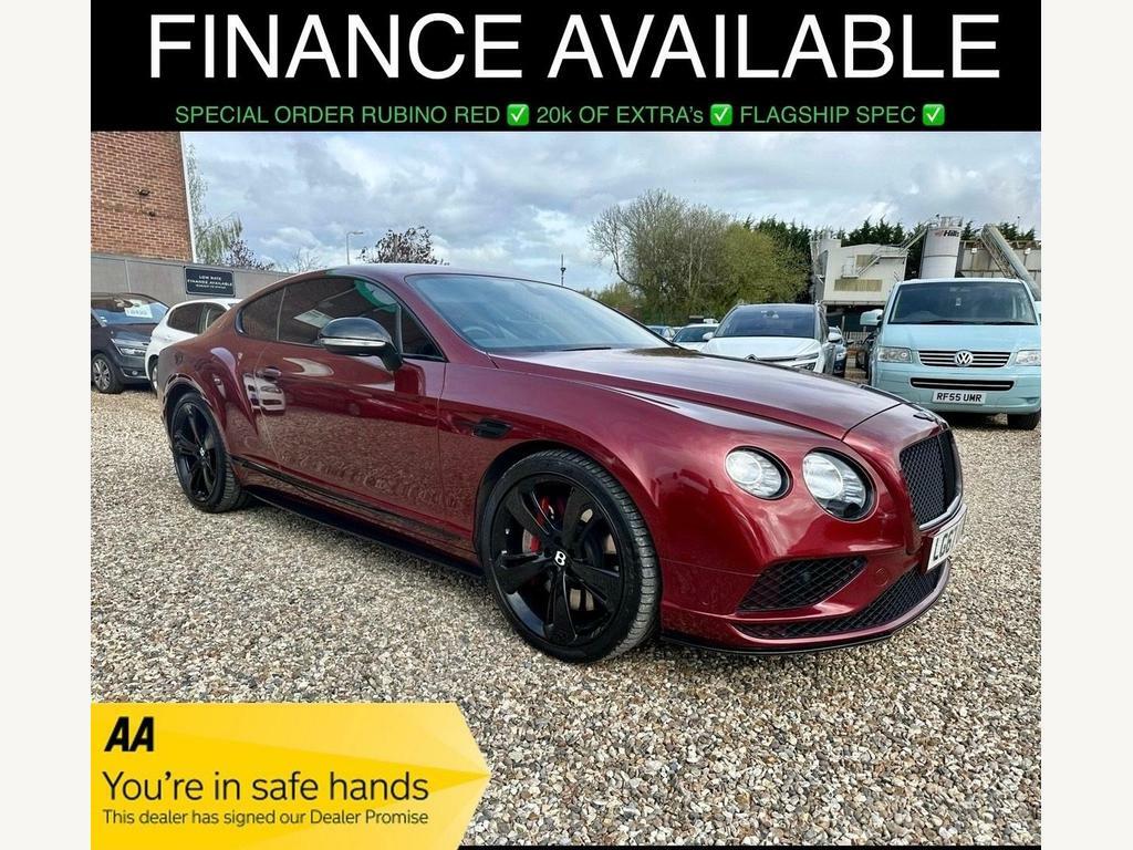 Bentley Continental Gt 4.0 V8 Gt S 4Wd Euro 6 Red #1