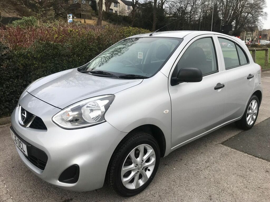 Compare Nissan Micra Hatchback 1.2 Vibe Euro 6 201616 YD16OCL Silver