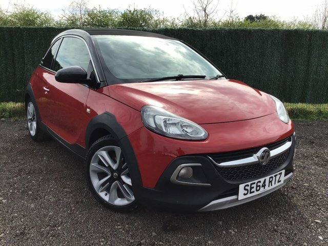 Compare Vauxhall Adam 1.2 Rocks Air 69 Bhp Finance Available From Po SE64RTZ Red