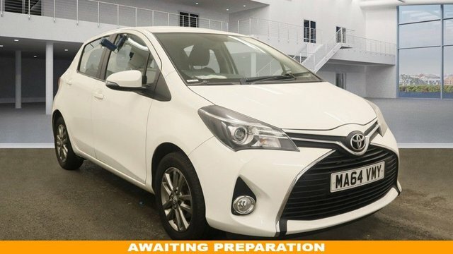 Compare Toyota Yaris 1.3 Vvt-i Icon 99 Bhp From Pound142 Per Month MA64VMY White