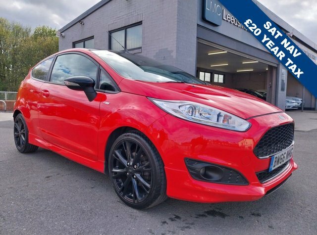 Compare Ford Fiesta Hatchback BW66NHG Red