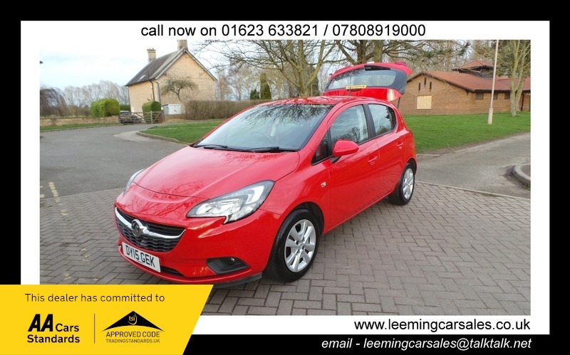 Compare Vauxhall Corsa 1.2 Design DY15GEK Red