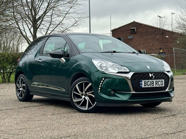 Compare DS DS 3 1.2 Puretech Connected Chic 80 Bhp BG18RCO Green