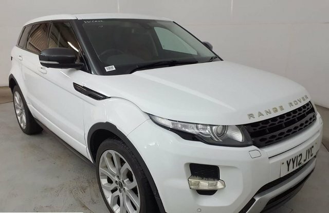 Compare Land Rover Range Rover Evoque Estate YY12JYC White
