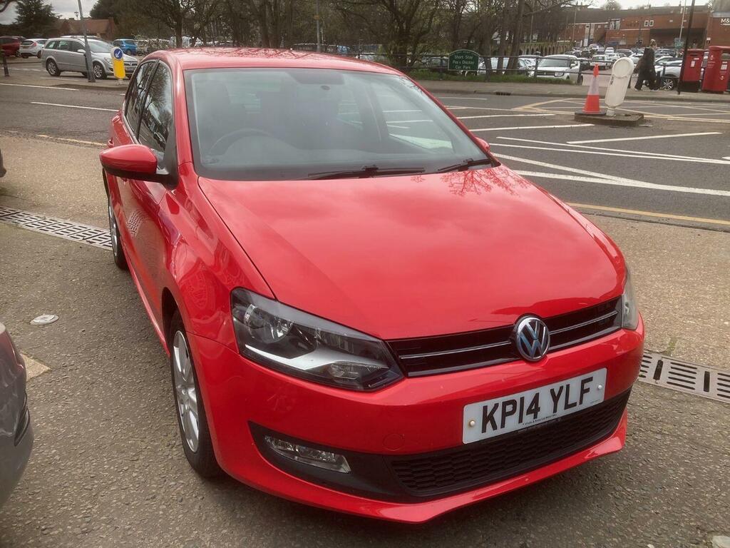Compare Volkswagen Polo 1.2 Match KP14YLF Red