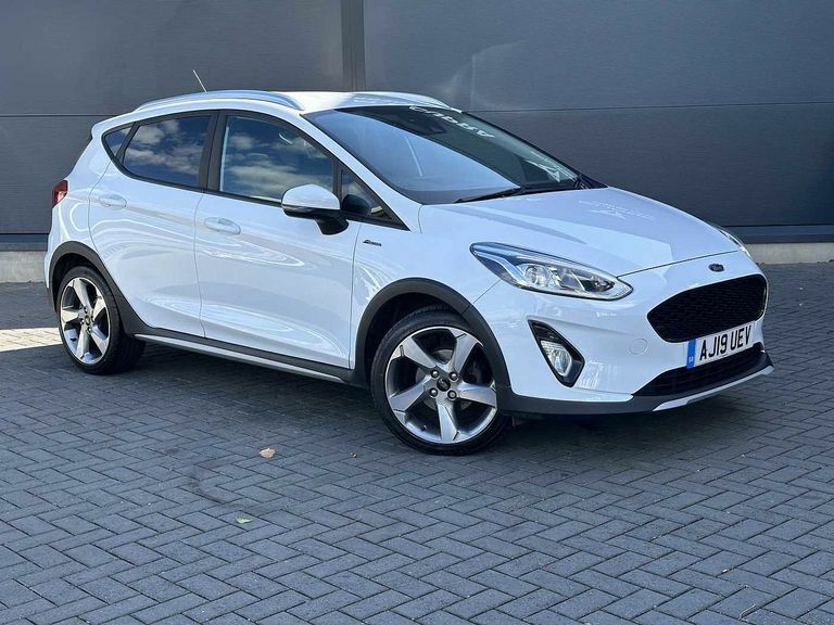 Compare Ford Fiesta 1.0T 125Ps Active 1 Ecoboost Full Ford History AJ19UEV White