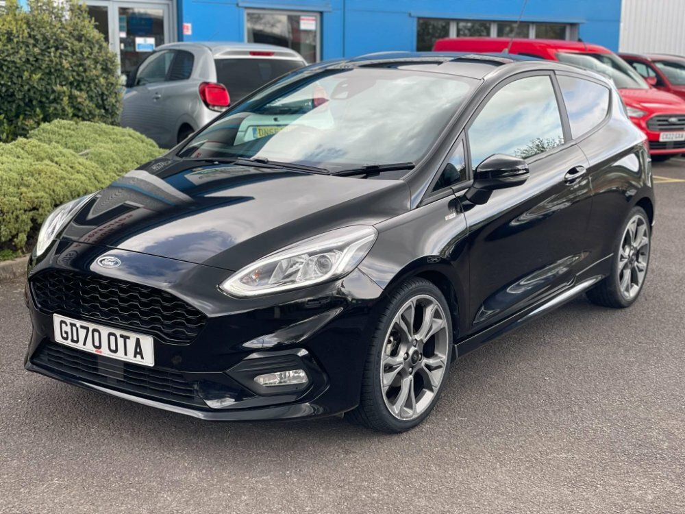 Compare Ford Fiesta 1.0T Ecoboost Mhev St-line X Edition Euro 6 Ss GD70OTA Black