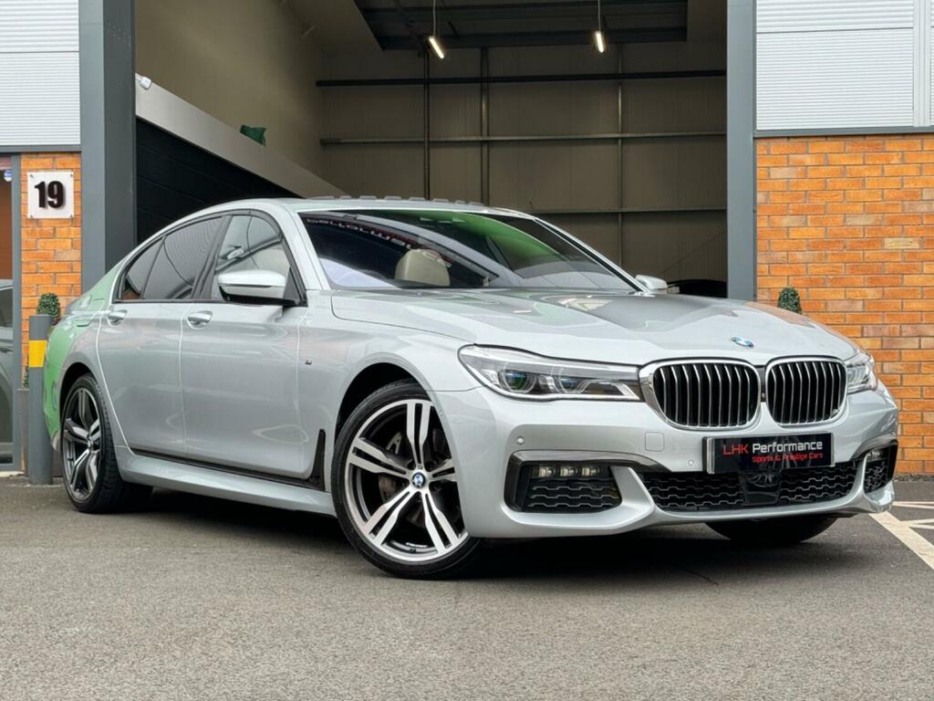 Compare BMW 7 Series Saloon 3.0 DX66OKD Silver