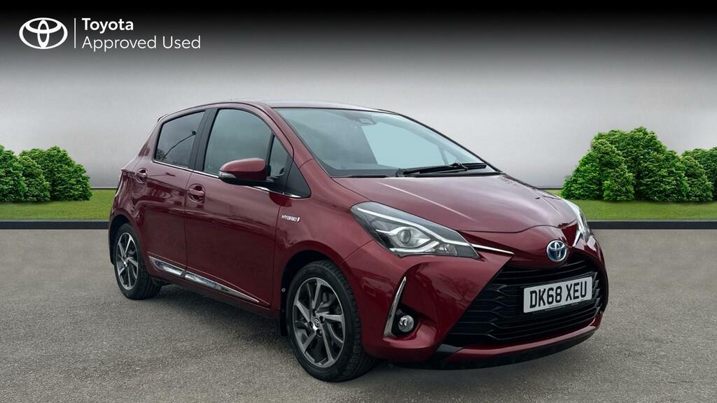 Compare Toyota Yaris 1.5 Vvt-h Excel E-cvt Euro 6 Ss 15In Alloy DK68XEU Red