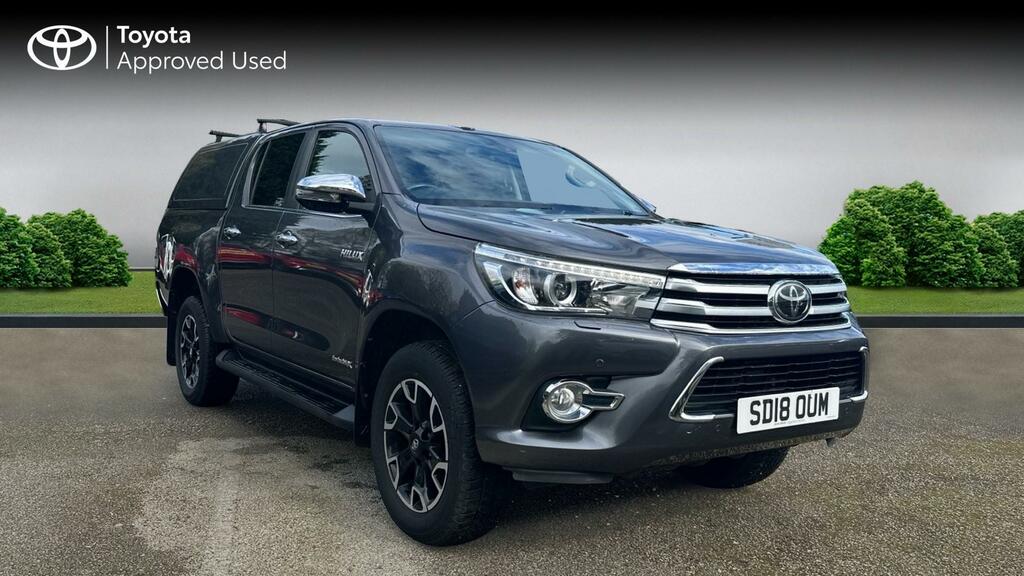 Compare Toyota HILUX 2.4 D-4d Invincible X 4Wd Euro 6 Ss T SD18OUM Grey