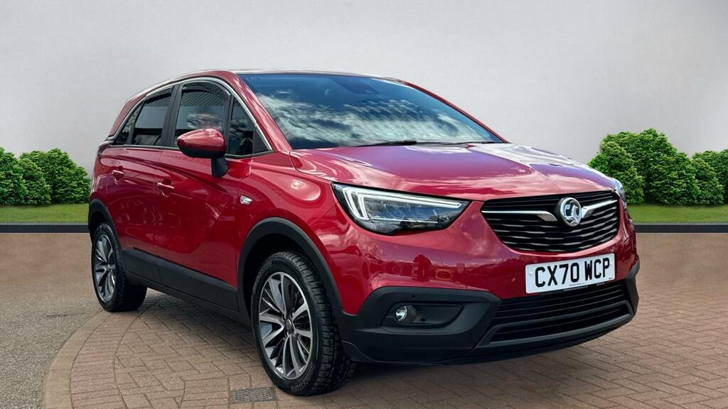 Compare Vauxhall Crossland X 1.2 Turbo Elite Euro 6 Ss CX70WCP Red