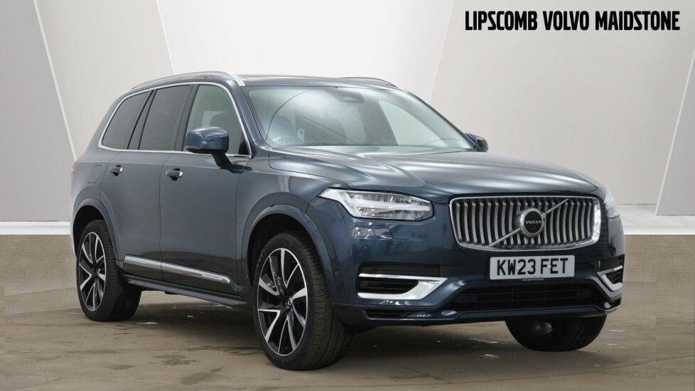 Compare Volvo XC90 Recharge Ultimate, T8 Awd Panoramic Roof-pilot As KW23FET Blue