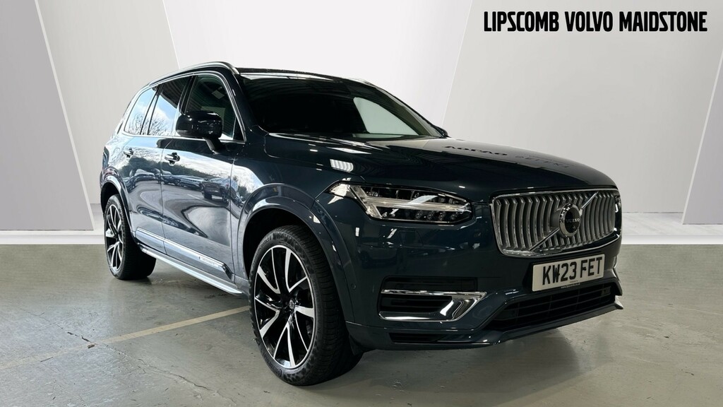 Compare Volvo XC90 Recharge Ultimate, T8 Awd Panoramic Roof-pilot As KW23FET Blue