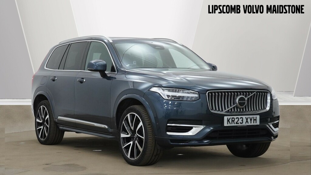 Compare Volvo XC90 Recharge Ultimate, T8 Awd Hybrid, Bright Blis-21 KR23XYH Blue