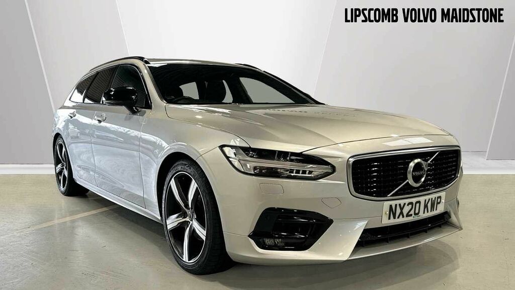 Compare Volvo V90 D4 R-design Plus Premium Sound-lane Kee NX20KWP Silver