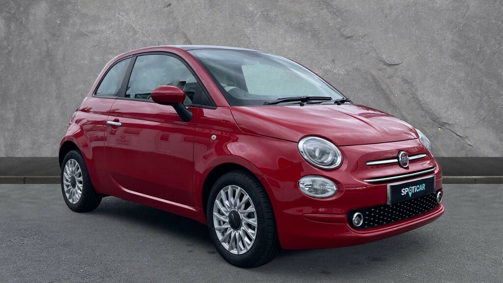 Compare Fiat 500 Lounge Mhev AE70HRO Red