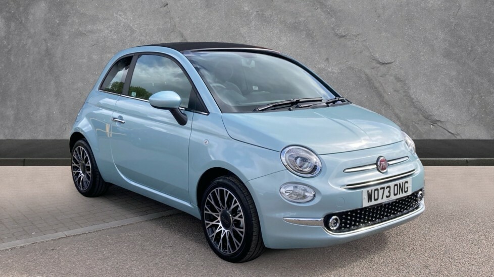 Compare Fiat 500C Fiat 500C Top WO73ONG Green