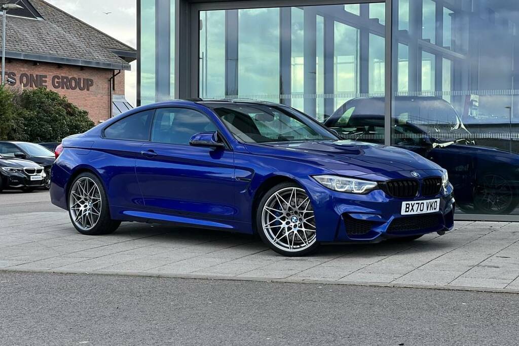 Compare BMW M4 M4 Competition Edition Package S-a BX70VKO Blue