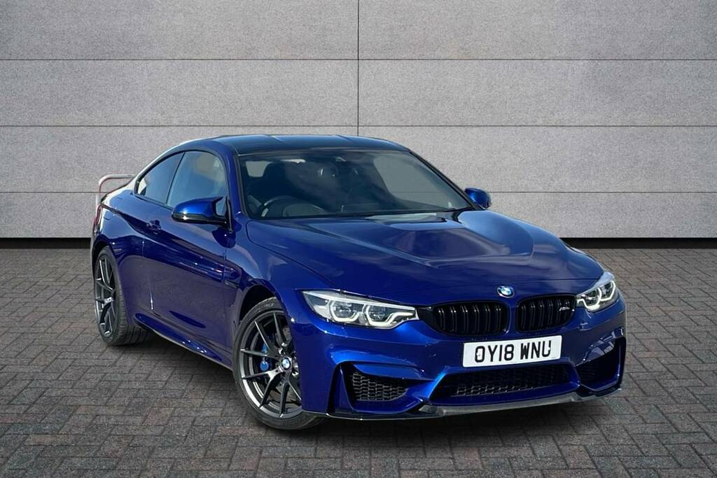 Compare BMW M4 Cs Dct OY18WNU Blue