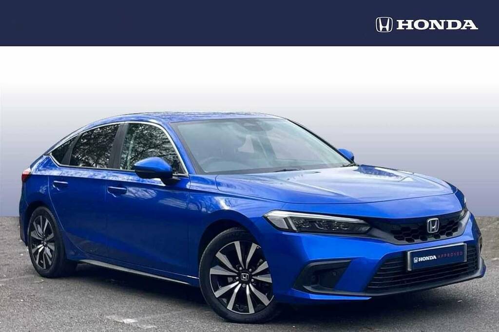 Compare Honda Civic 2.0 Ehev Elegance Cvt KR72CVB Blue