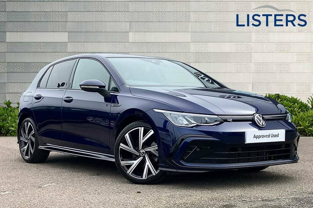 Compare Volkswagen Golf 1.5 Tsi 150 R-line DG23KWW Blue