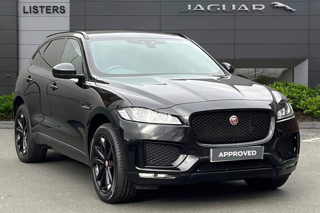 Compare Jaguar F-Pace 2.0D 180 Chequered Flag Awd OW69FCD Black