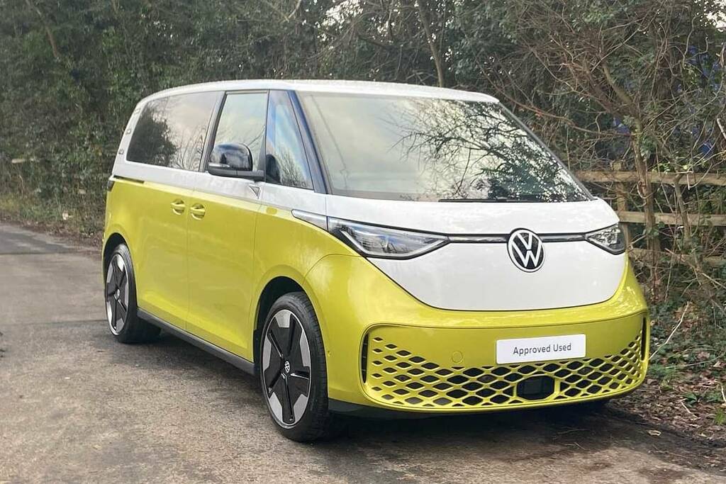 Compare Volkswagen ID.Buzz 150Kw 1St Edition Pro 77Kwh BP73GNN Yellow