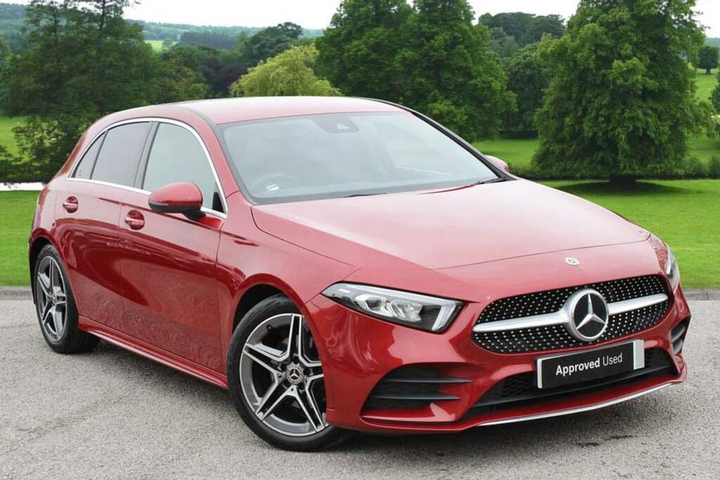 Compare Mercedes-Benz A Class A180 Amg Line WA21SYG Red