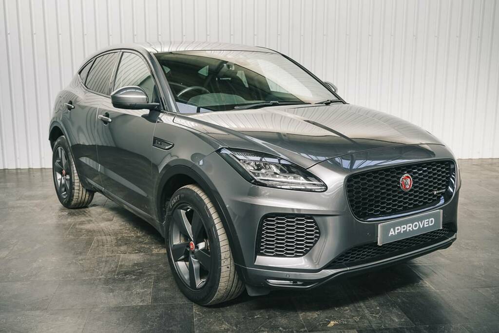 Compare Jaguar E-Pace 2.0D Chequered Flag Edition OE69FFW Grey