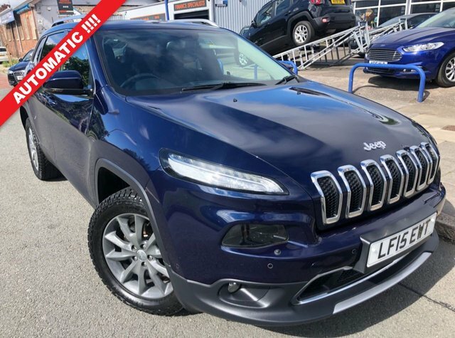 Compare Jeep Cherokee 2.0 M-jet Limited 168 Bhp B10WCE Blue