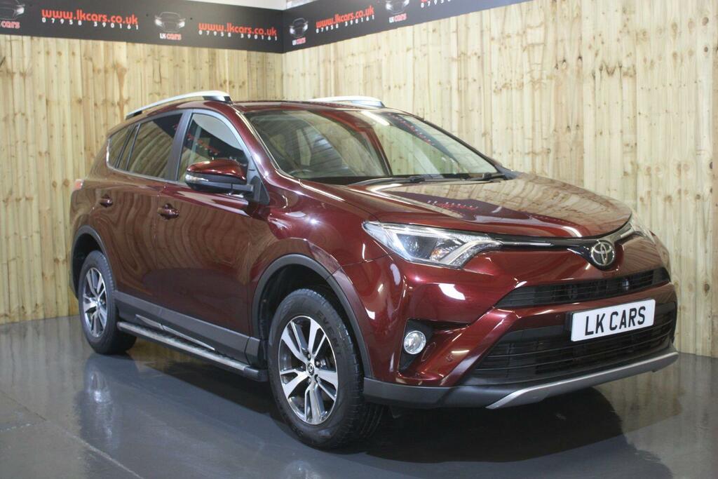 Compare Toyota Rav 4 2.0 D FD66PZB Red