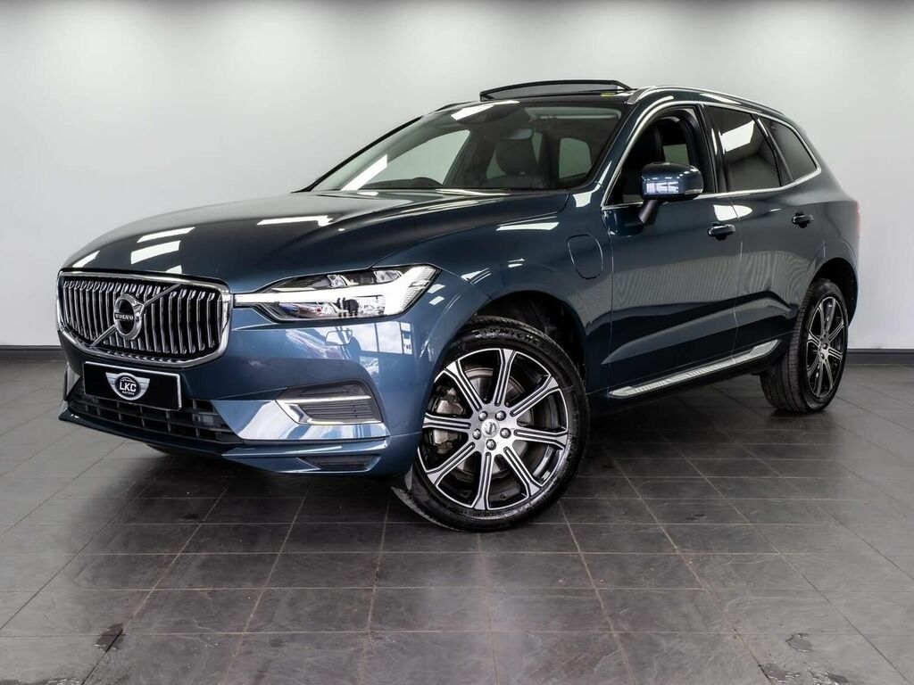 Compare Volvo XC60 4X4 2.0H T8 Twin Engine Recharge 11.6Kwh Inscripti DY21YFC Blue