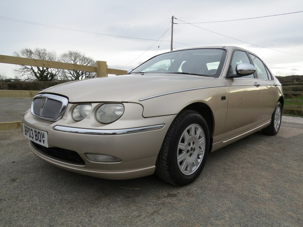 Rover 75 1.8 T Connoisseur , Service Record, Gold #1