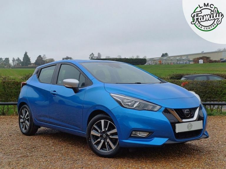 Compare Nissan Micra 1.0 Acenta Limited Edition 70 Bhp NL18UFK Blue