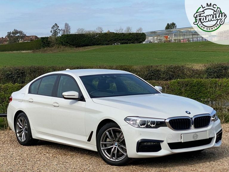 Compare BMW 5 Series 2.0 520D M Sport Mhev 188 Bhp GD69WMY White