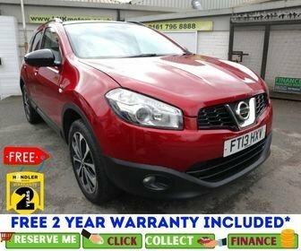 Compare Nissan Qashqai 1.6 360 117 Bhp FT13HXV Red