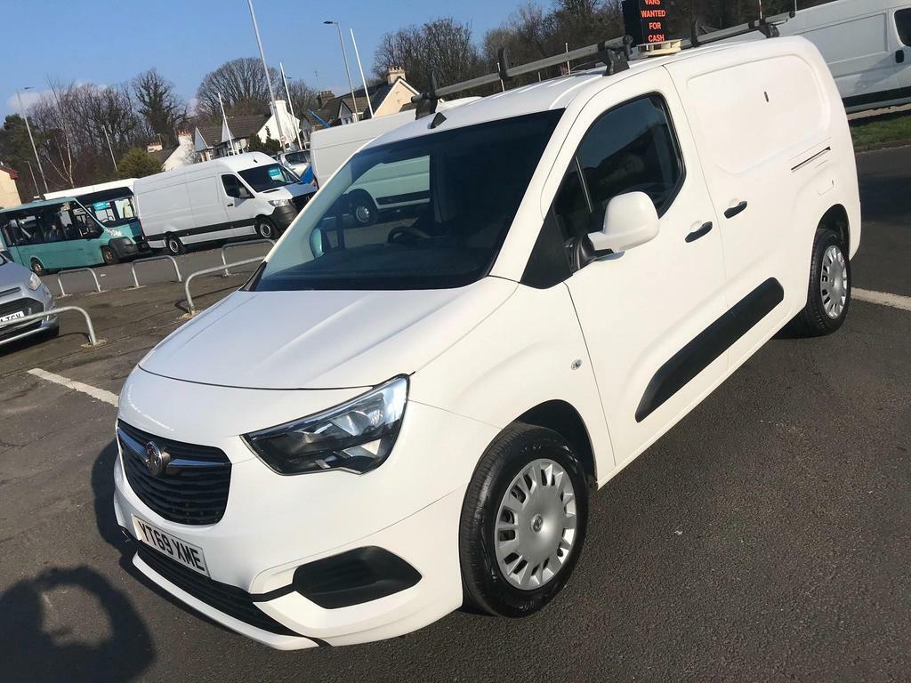Compare Vauxhall Combo 1.6 Turbo D 2300 Sportive L2 H1 Euro 6 Ss YT69XME White