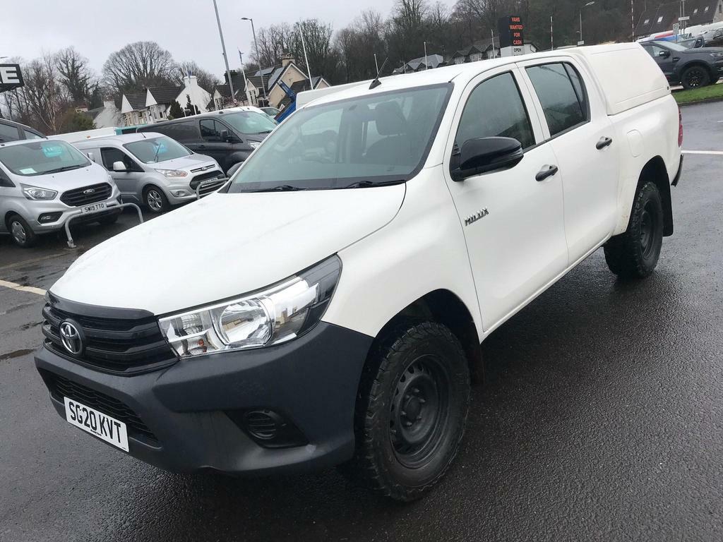 Toyota HILUX 2.4 D-4d Active 4Wd Euro 6 White #1