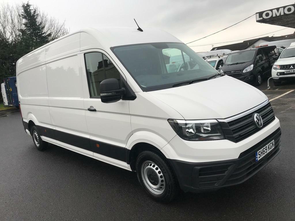 Compare Volkswagen Crafter 2.0 Tdi Cr35 Trendline Fwd Lwb High Roof Euro 6 S SH69KGN White