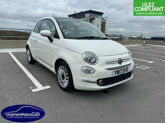 Compare Fiat 500 Lounge YW17DYD White