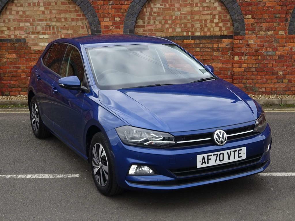 Compare Volkswagen Polo 1.0 Tsi Match Dsg Euro 6 Ss AF70VTE Blue