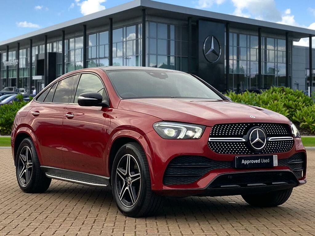 Compare Mercedes-Benz GLE Coupe Gle 400 Amg Line Premium D 4Matic KN73WKS Red