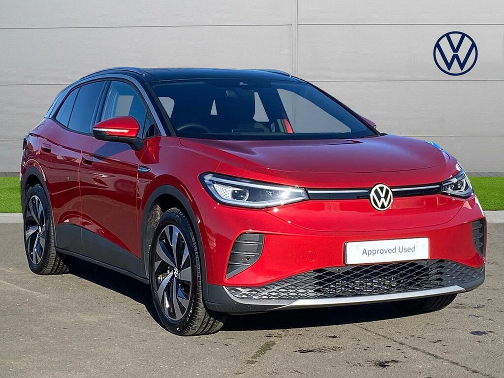Compare Volkswagen ID.4 150Kw Style Ed Pro Perform 77Kwh 125Kw Ch KM73GXO Red